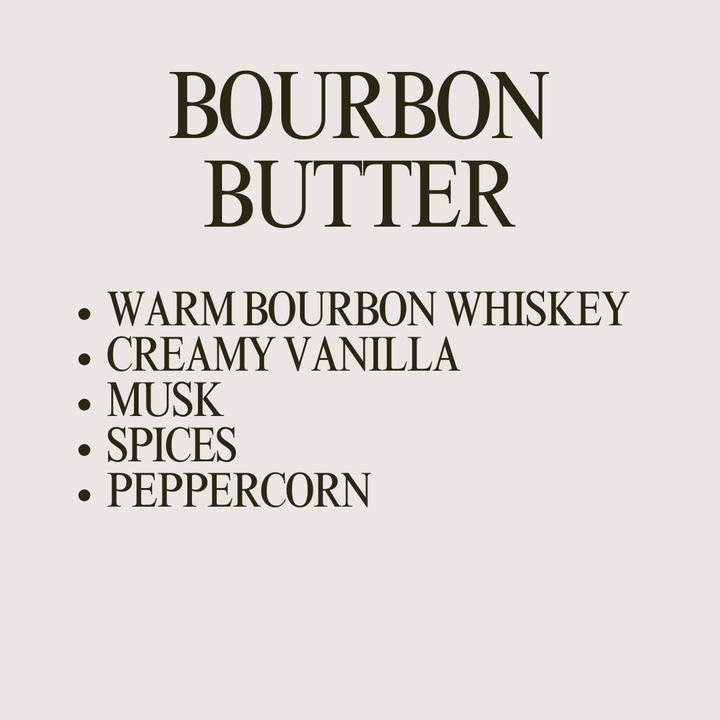 Fall Three Wick Candle - Bourbon Butter