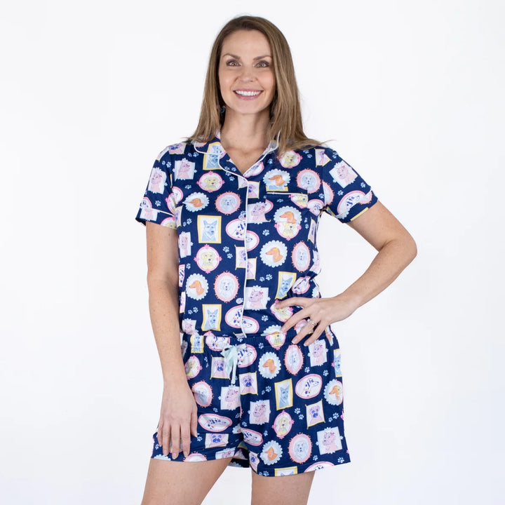 Royal Pups Sleep Shorts