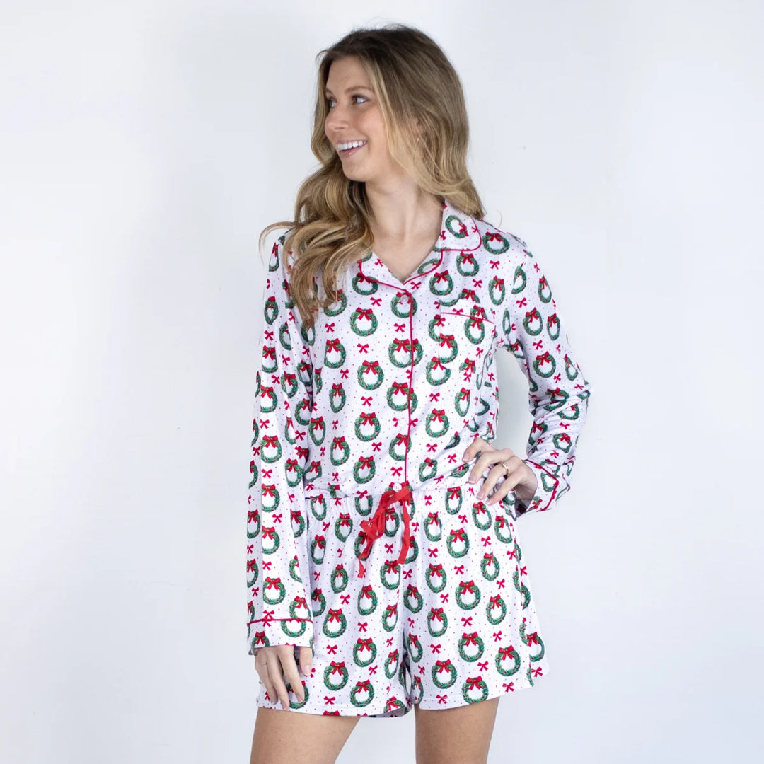 Clara Wreath Sleep Shorts