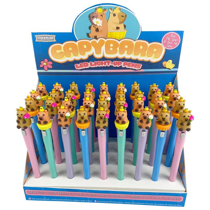 Capybara LED Light-Up Pen