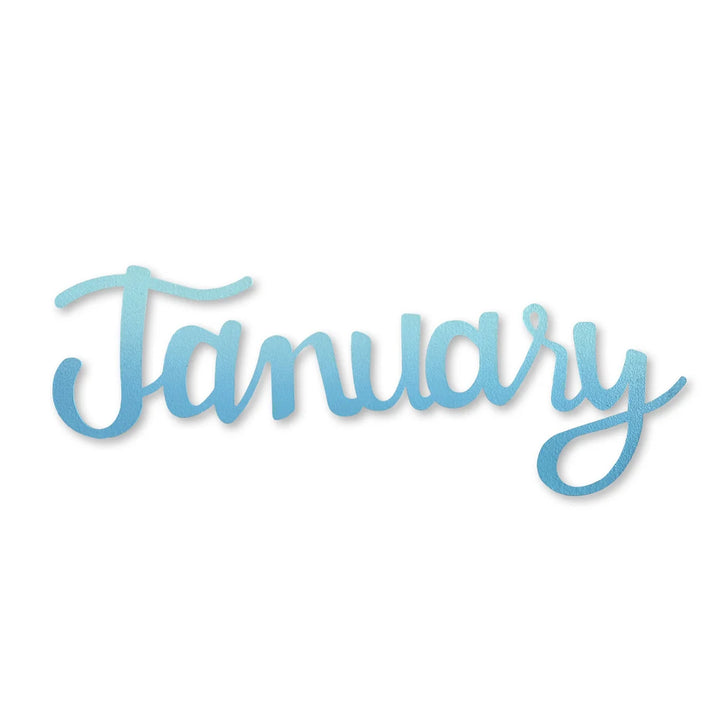 'January' Month Magnet by Roeda (LIVE BOX: Ships in 3 Weeks)