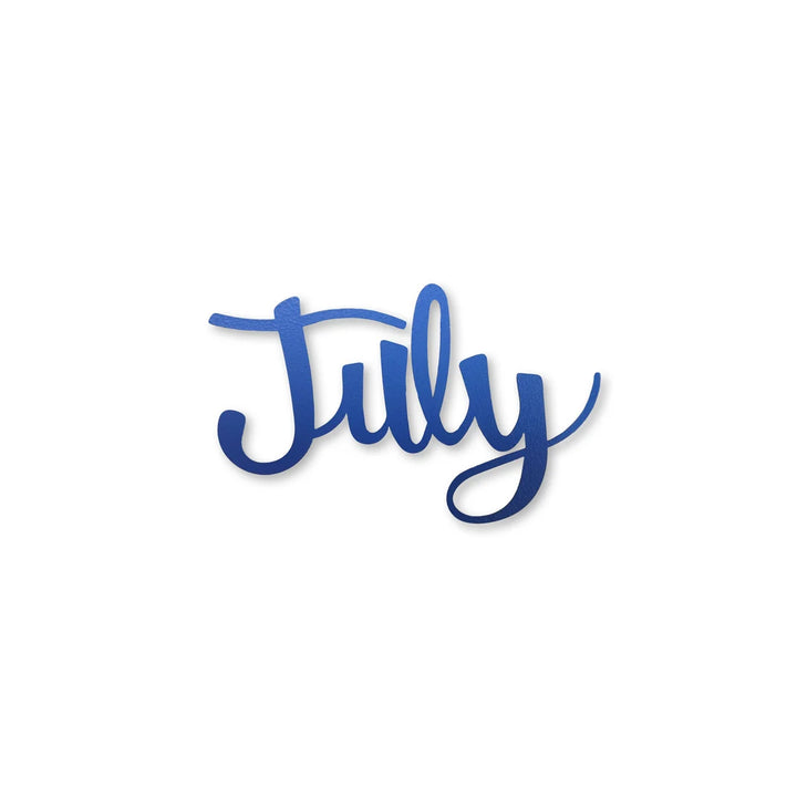 'July' Month Magnet by Roeda (LIVE BOX: Ships in 3 Weeks)