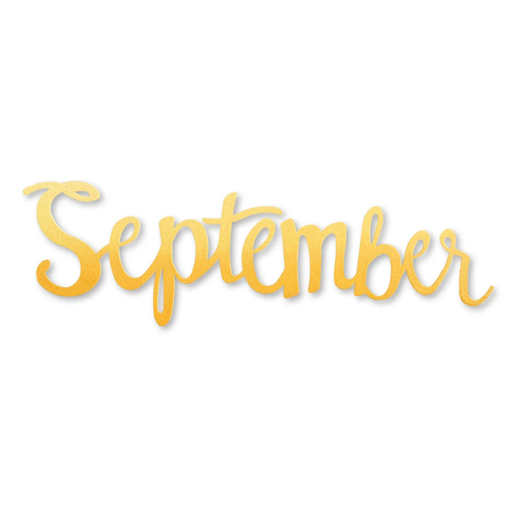 'September' Month Magnet by Roeda (LIVE BOX: Ships in 3 Weeks)