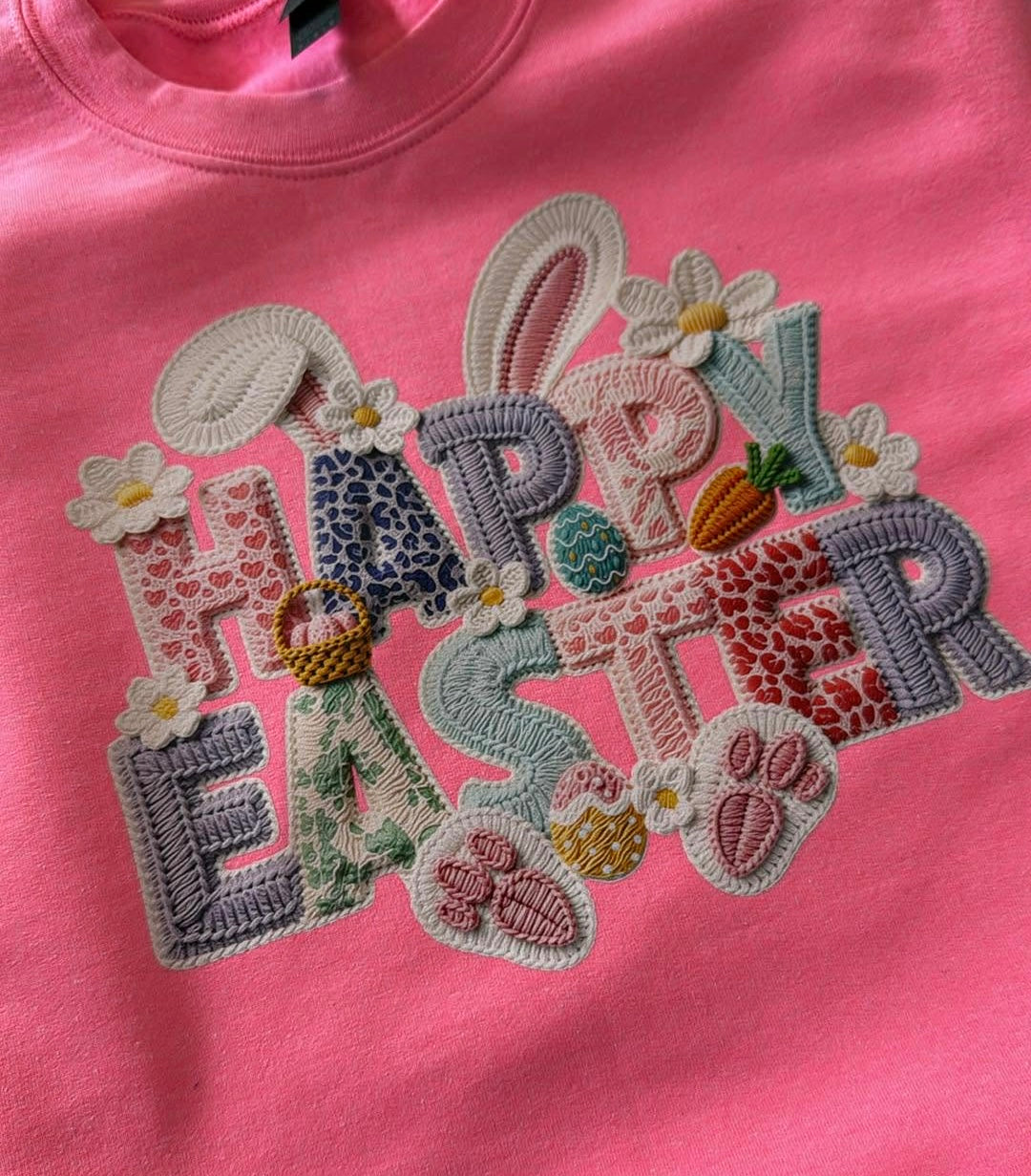 by PrepO: Happy Easter Graphic Sweatshirt (Ships in 2-3 Weeks)