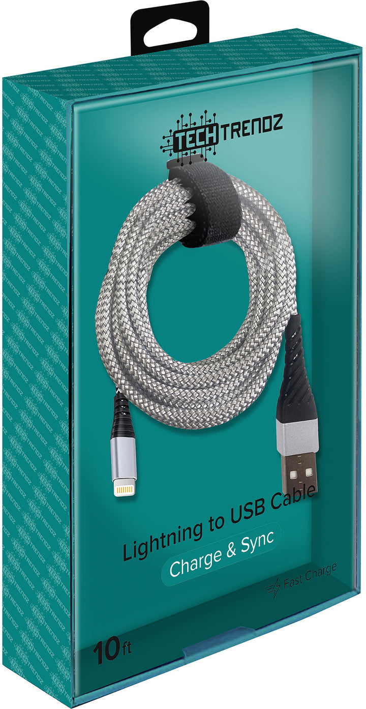 10FT iPhone Cable by Tech Trendz