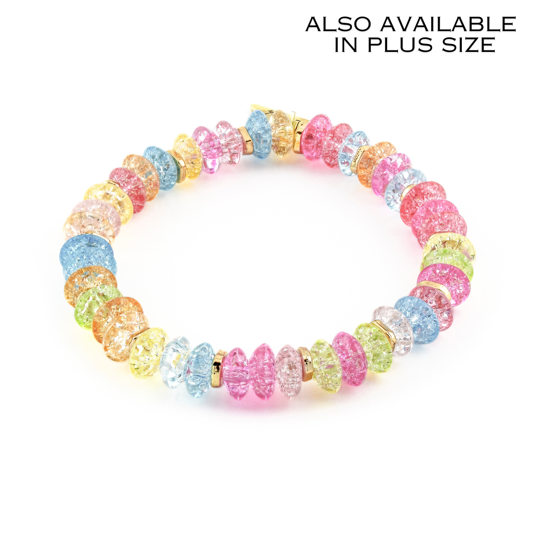 Crackle Bracelet Medium 8mm by Erimish