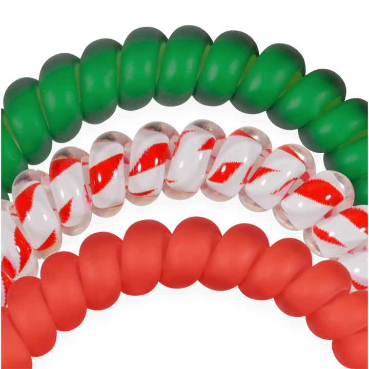 Teleties Hair Tie - Small Band Pack of 3 - Claus I Said So