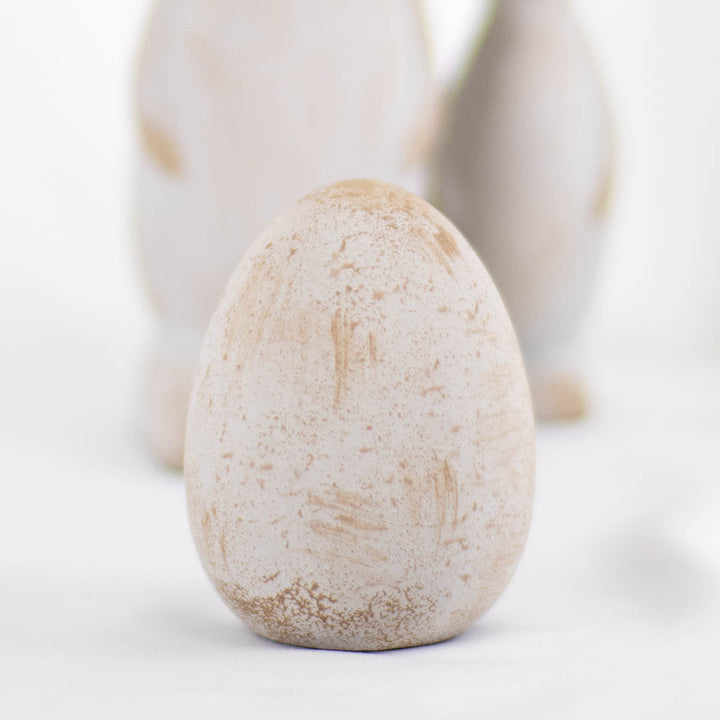 Gray Aubrey Egg Decor