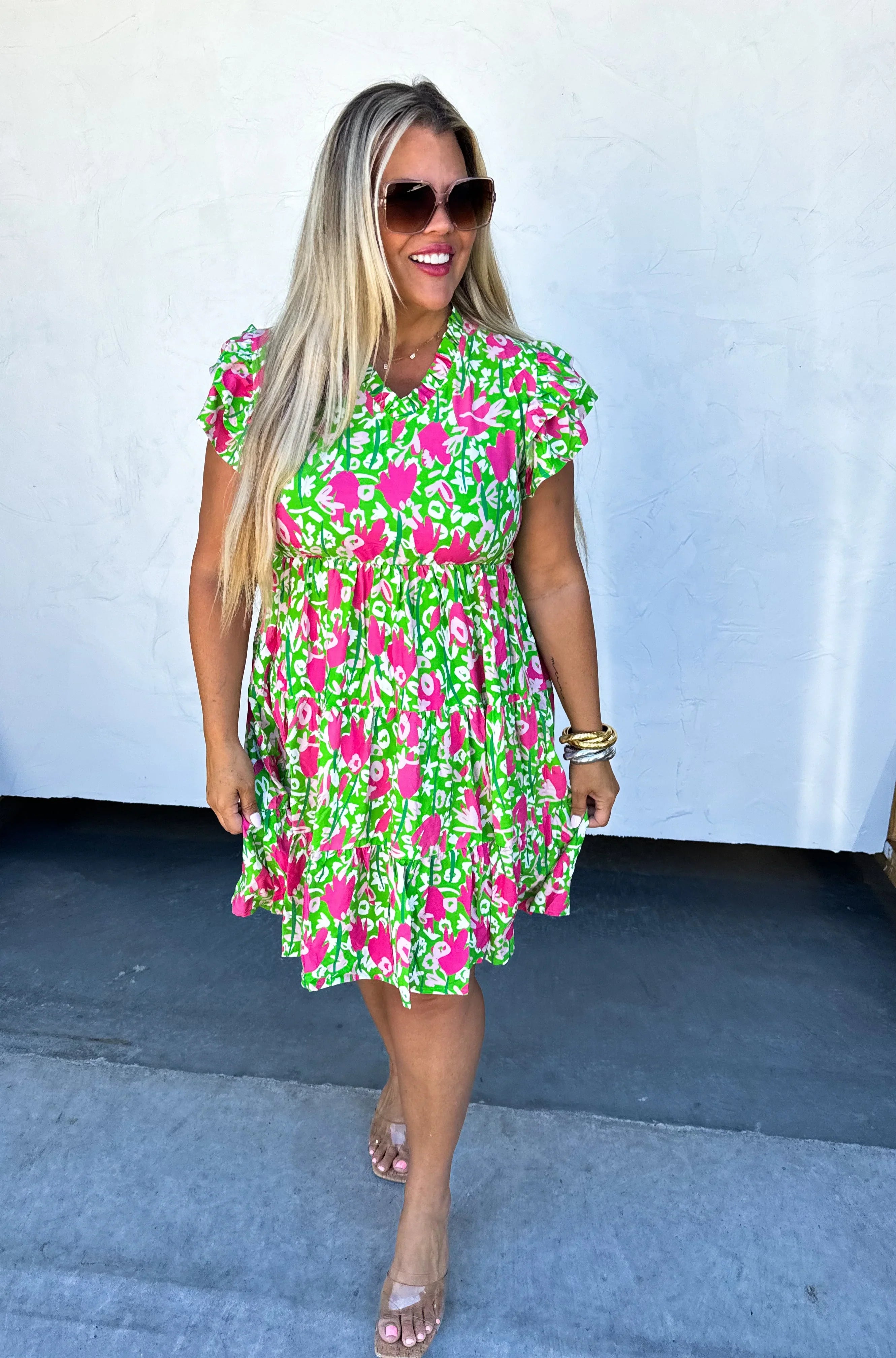 PREORDER: Luciana Floral Dress (Ships Early July)