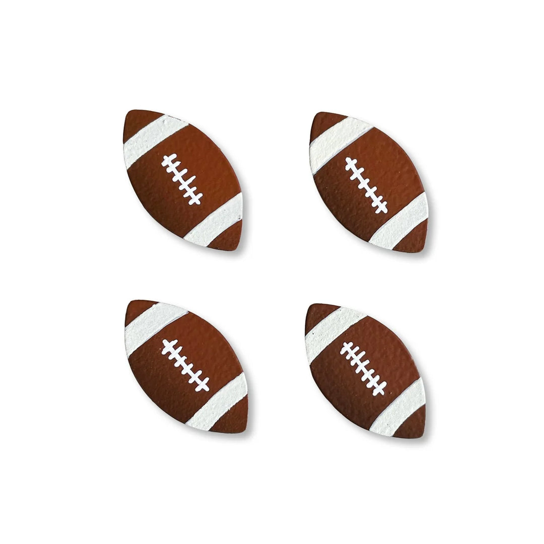 Football Magnets Set of 4 by Roeda (LIVE BOX: Ships in 3 Weeks)