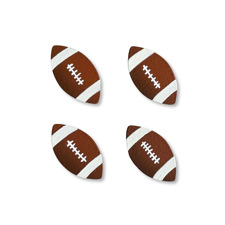 Football Magnets Set of 4 by Roeda (LIVE BOX: Ships in 3 Weeks)