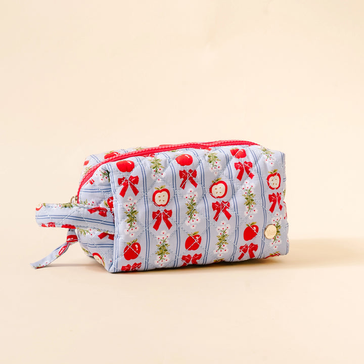 Essentials Quilted Cosmetic Bag - Oh So Orchard by the Darling Effect