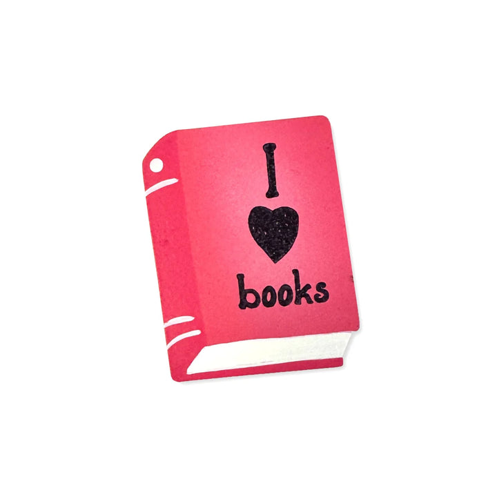 'I Love Books' Book Magnet by Roeda (LIVE BOX: Ships in 3 Weeks)