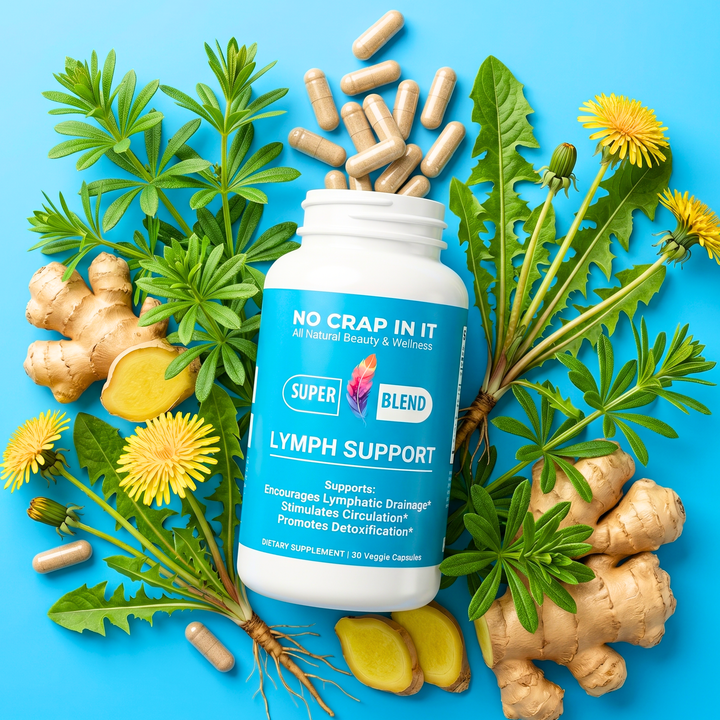 Super Blend Vitamin Supplements - Lymph Support by No Crap In It (PREORDER: Ships in 2-3 Weeks)