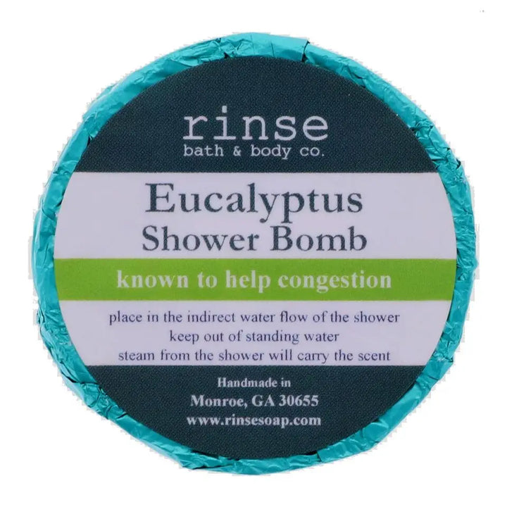 Essential Oil Shower Bomb - Multiple Scents Available by Rinse
