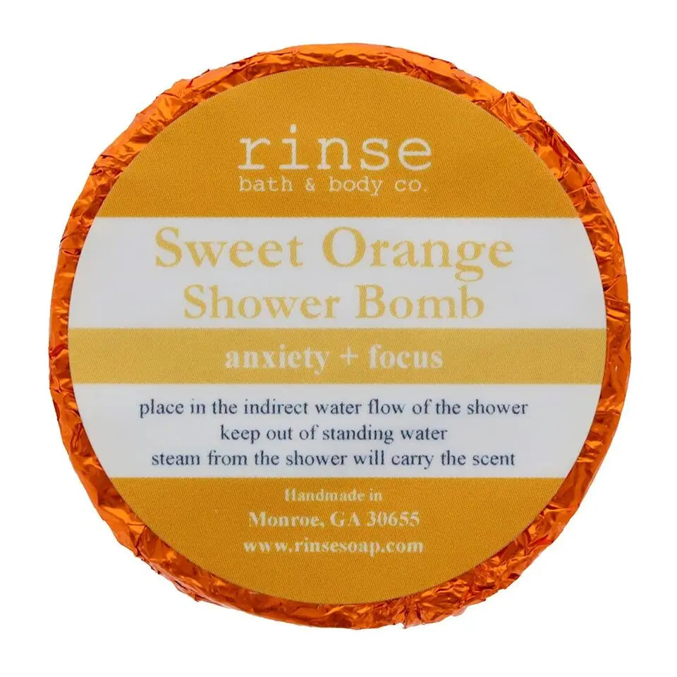 Essential Oil Shower Bomb - Multiple Scents Available by Rinse