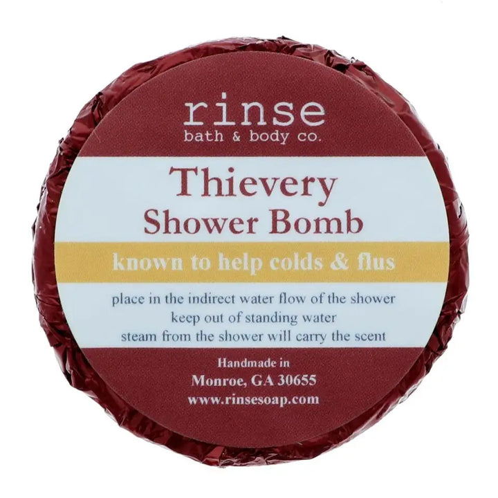 Essential Oil Shower Bomb - Multiple Scents Available by Rinse