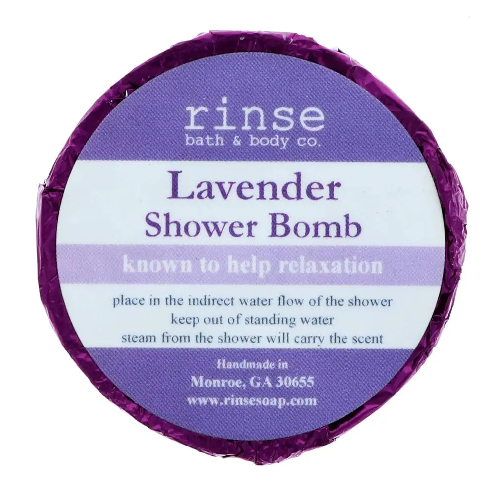 Essential Oil Shower Bomb - Multiple Scents Available by Rinse
