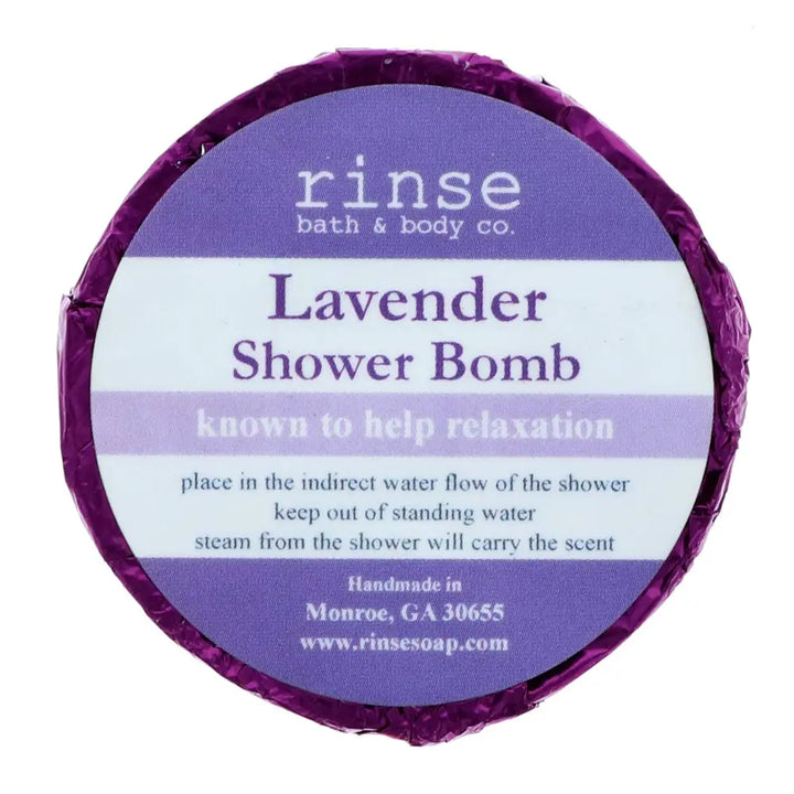Essential Oil Shower Bomb - Multiple Scents Available by Rinse