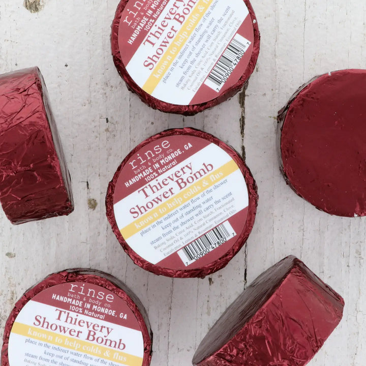 Essential Oil Shower Bomb - Multiple Scents Available by Rinse