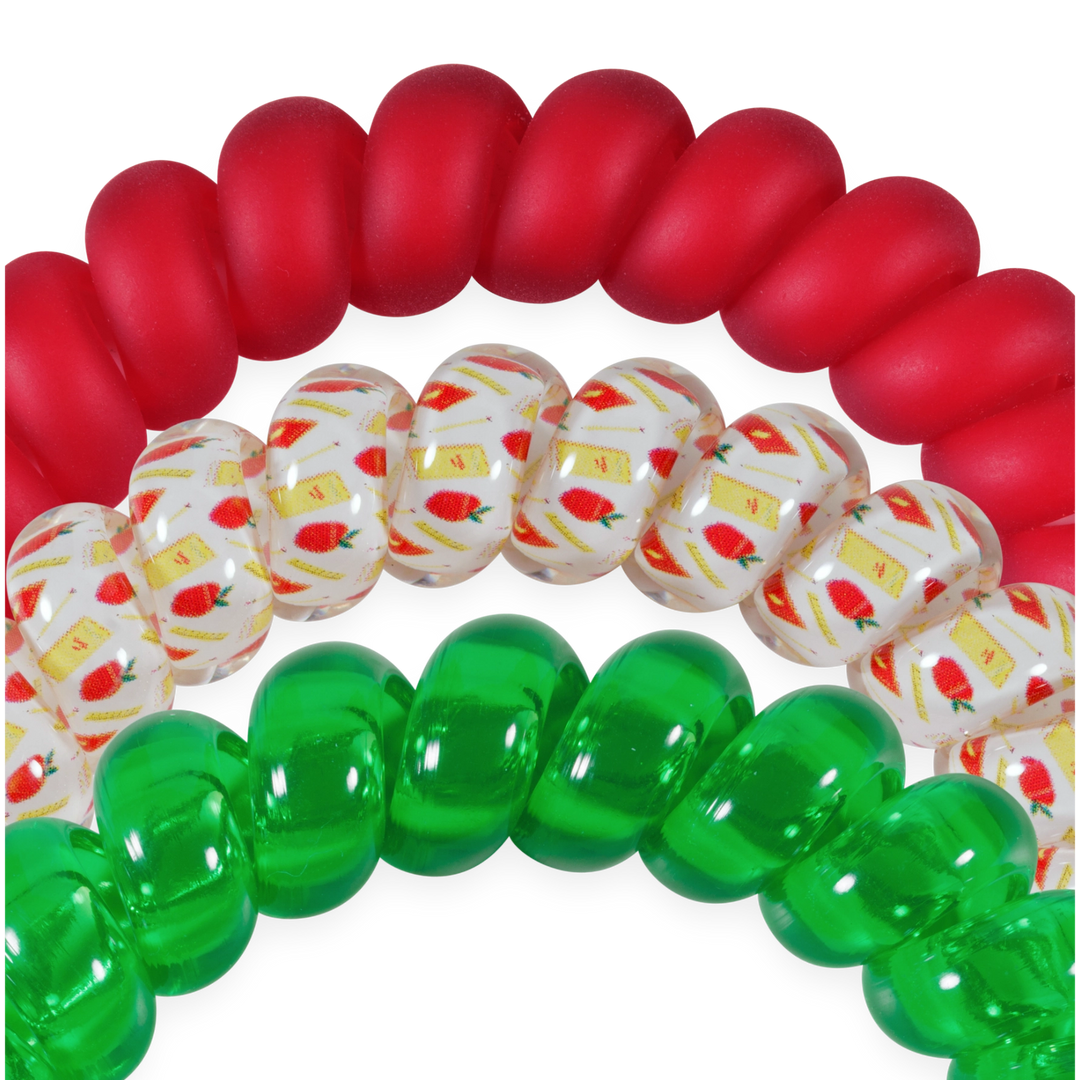 Teleties Hair Tie - Large Band Pack of 3 - School Days (Ships Next Week)