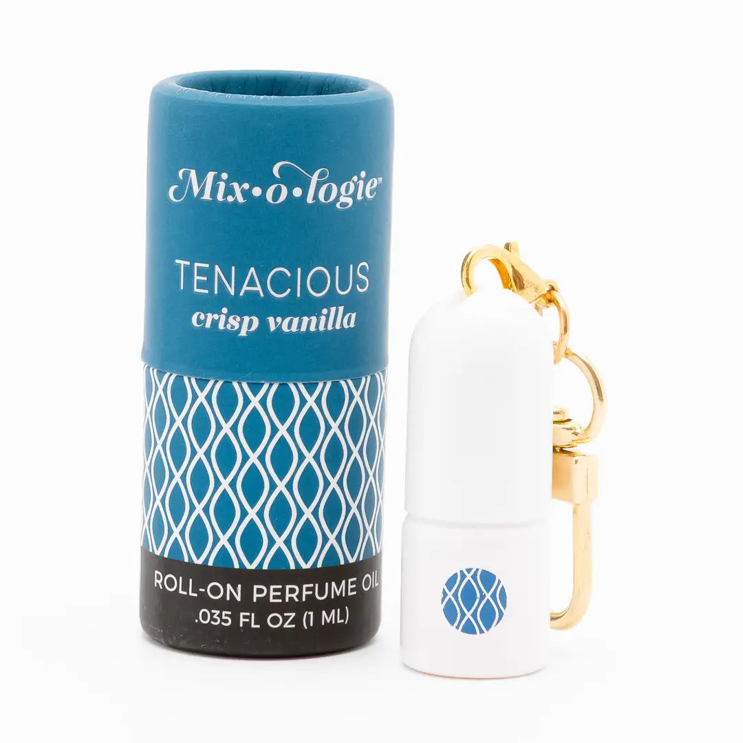 Tenacious (Crisp Vanilla) Mini Keychain Rollerball By Mixologie (Ready To Ship)