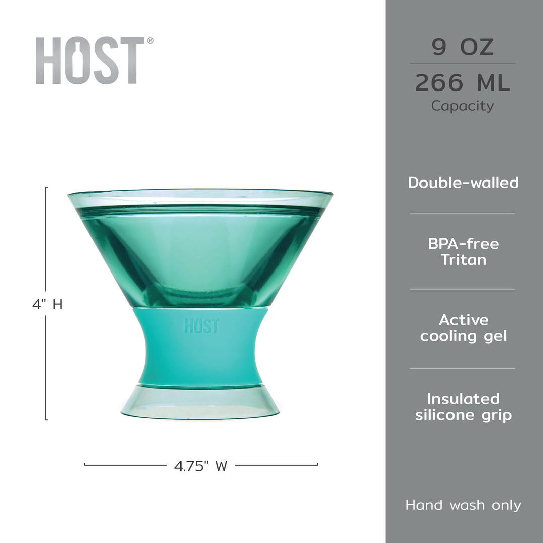 Martini FREEZE Cooling Cup by HOST - Choice of Color