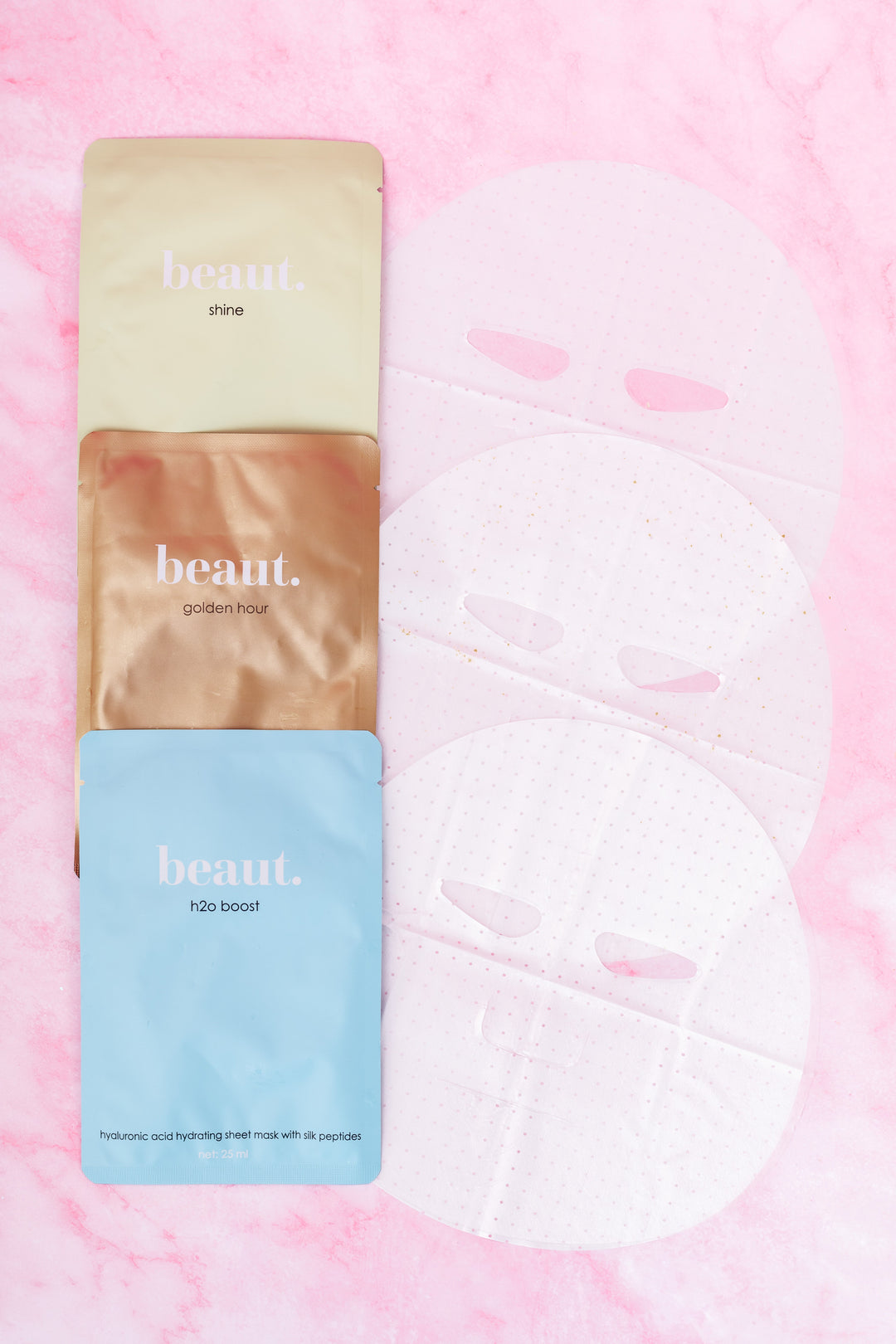 beaut. sheet masks by beaut.beautyco (SEPT ARRAY: Ships in 2-3 Weeks)