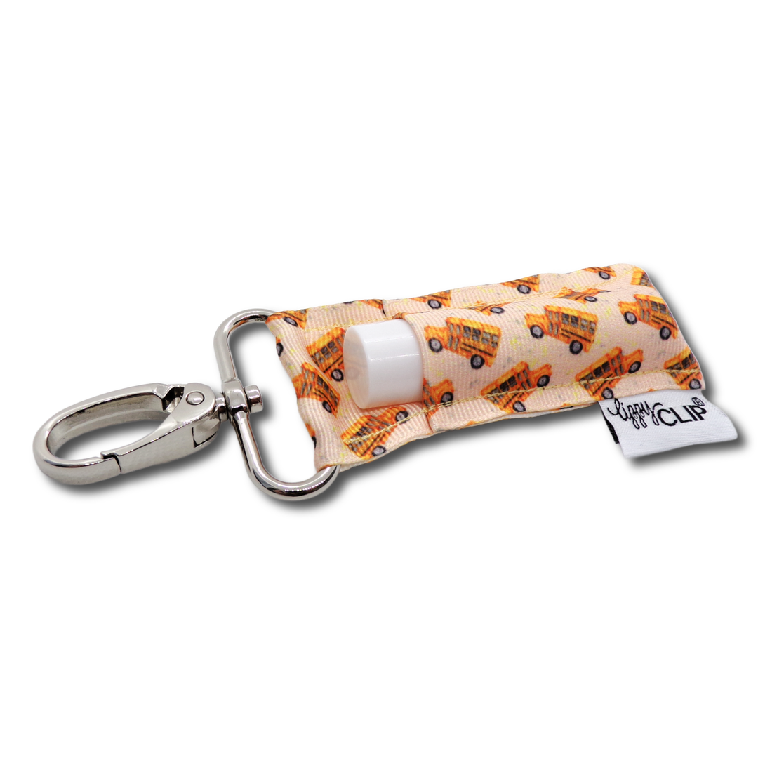 School Bus LippyClip® Lip Balm Holder (PREORDER: Ships in 2-3 Weeks)