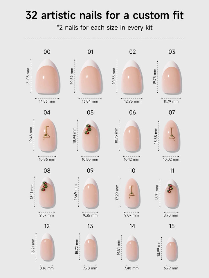 Martinis At Noon Press-On Nails by Celebritips