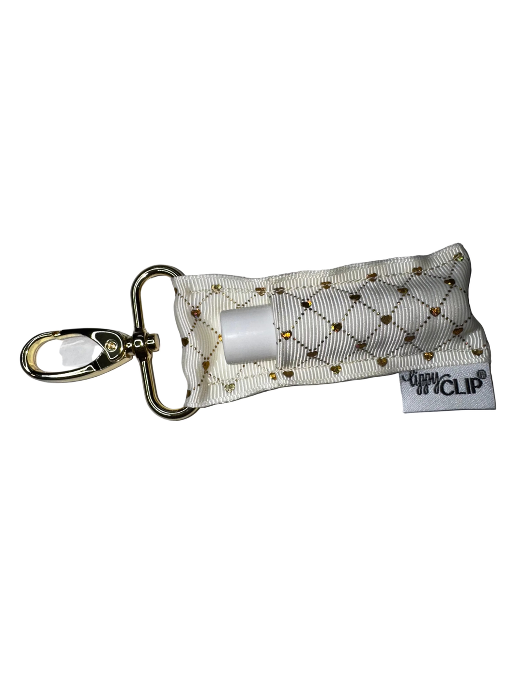 Gold Lattice on Ivory LippyClip® (PREORDER: Ships in 2-3 Weeks)