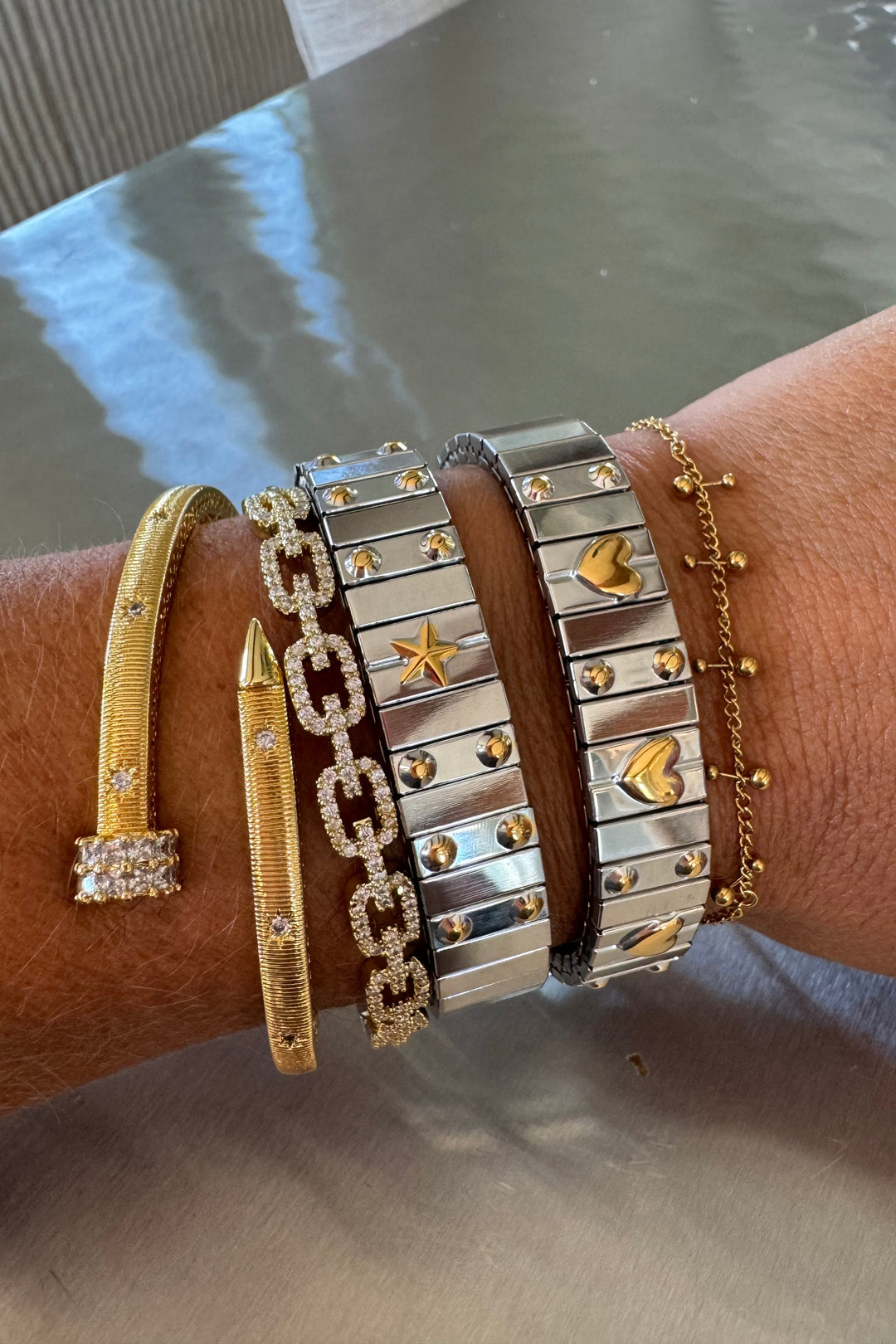 Cosmic Love Bangle by Blakeley
