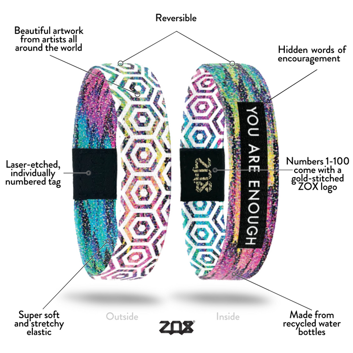 You Are Enough Interactive Bracelet by ZOX