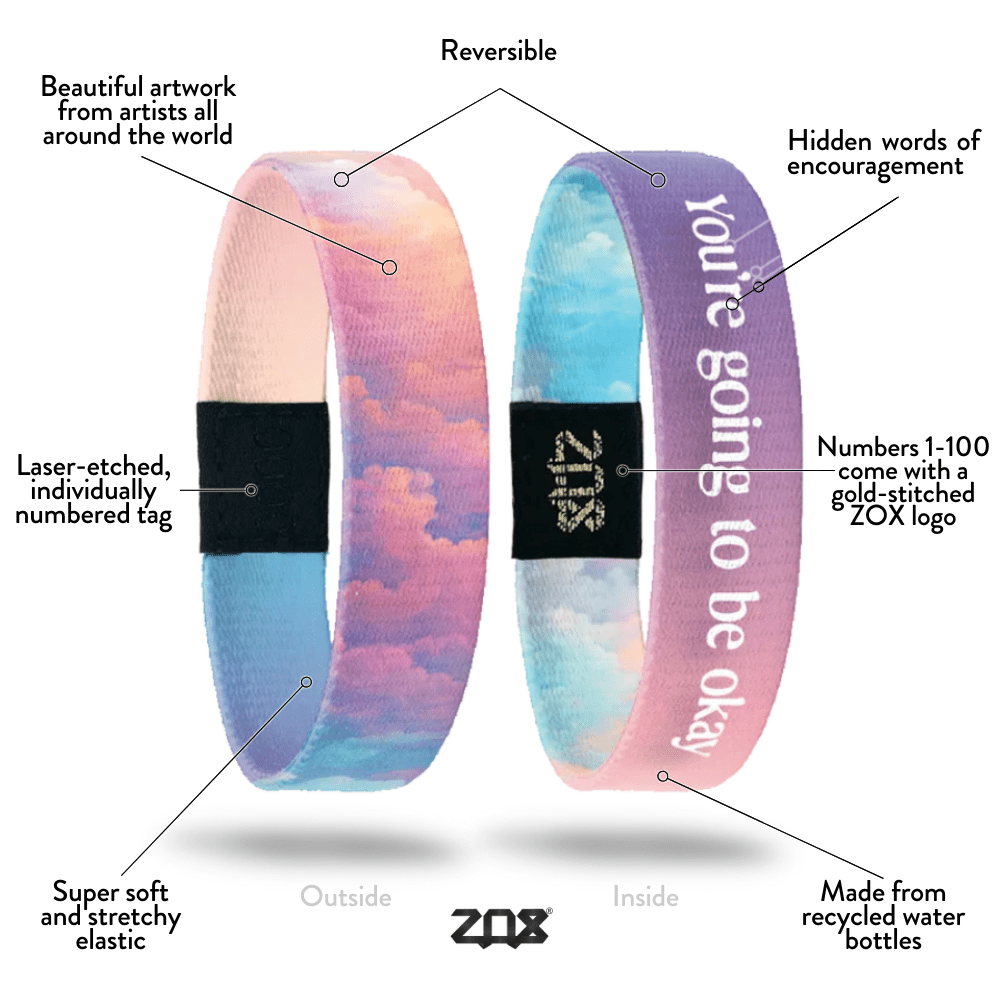 You're Going To Be Okay Interactive Bracelet by ZOX