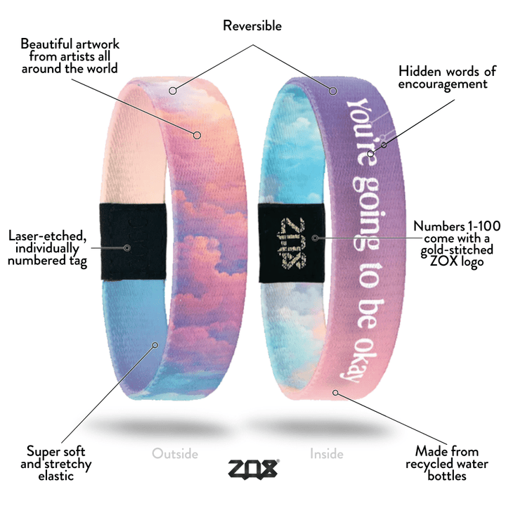 You're Going To Be Okay Interactive Bracelet by ZOX