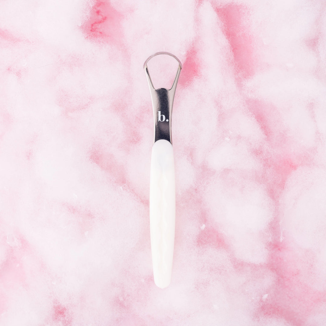 Stainless Steel Tongue Scraper by beaut. (Ready To Ship)