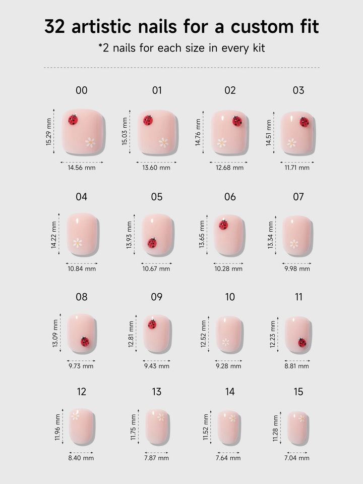 My Little Guest Press-On Nails by Celebritips