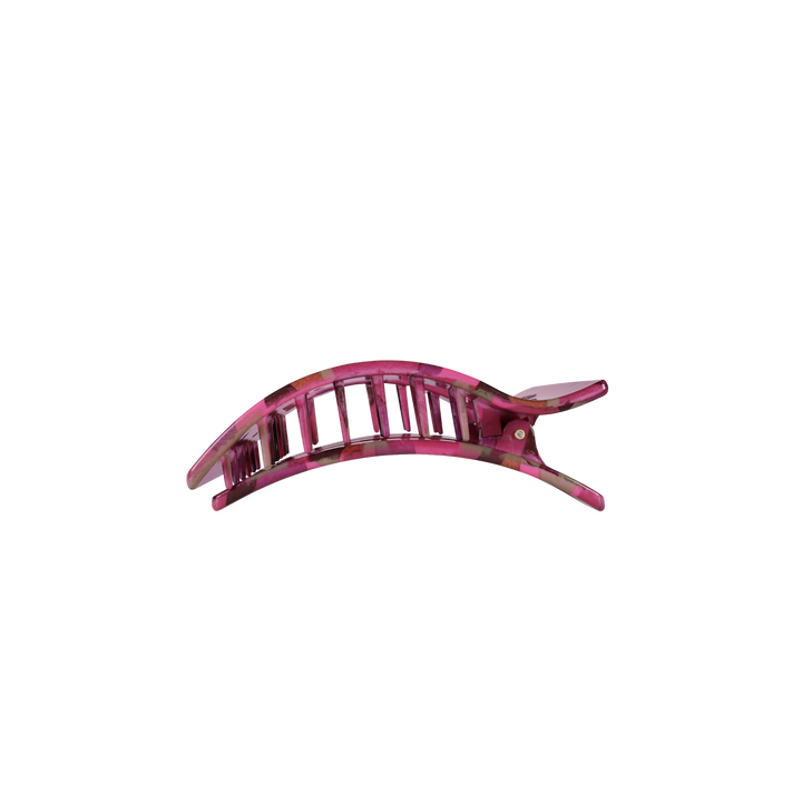 Small Teleties Flat Rectangle Clip - Garden Glam