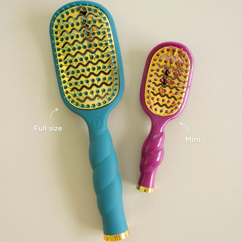 Mulberry Mini Vented Hair Brush by Teleties