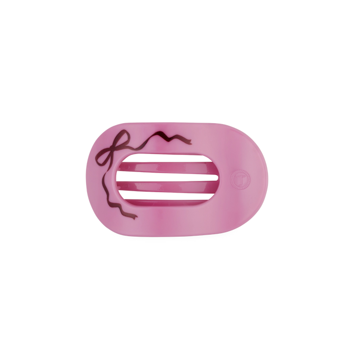 Small Teleties Flat Oval Clip - Just Add a Bow