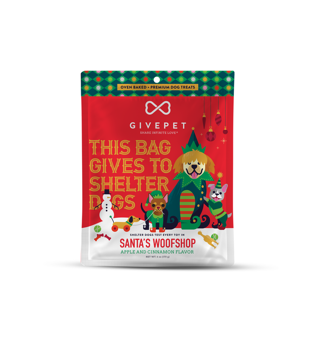 GivePet Dog Treats - Santa's Woofshop