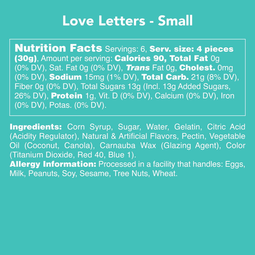 Love Letters Gummies by Candy Club