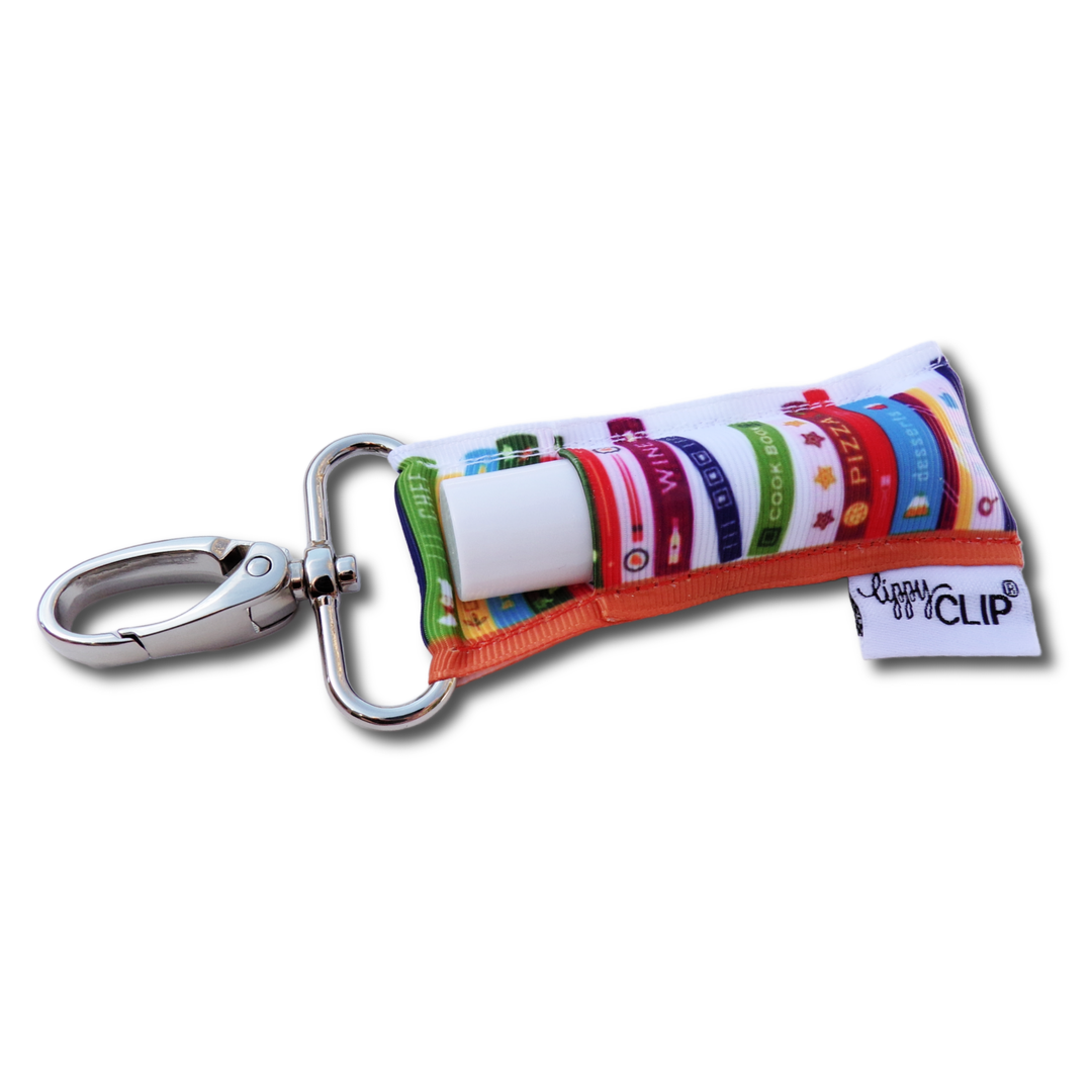 Cookbooks LippyClip® Lip Balm Holder (PREORDER: Ships in 2-3 Weeks)