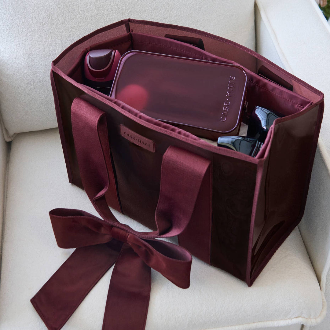 Jelly Tote &amp; Phone Pouch - Holiday Red Velvet by Case-Mate