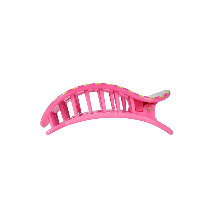 Medium Teleties Flat Oval Clip - Summer Crush