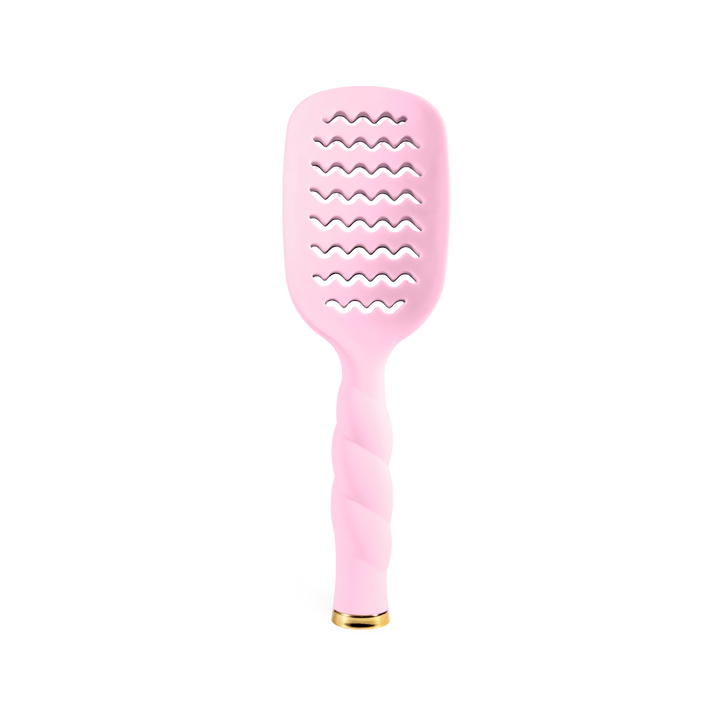 Bubblegum Pink Vented Hair Brush by Teleties (Ships Next Week)