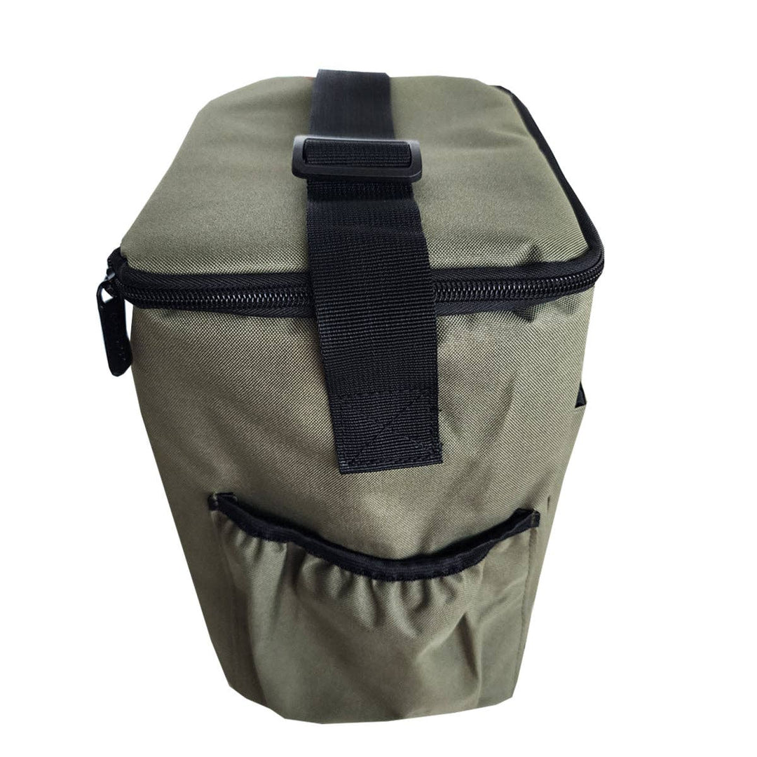Olive Solid Lunch Bag