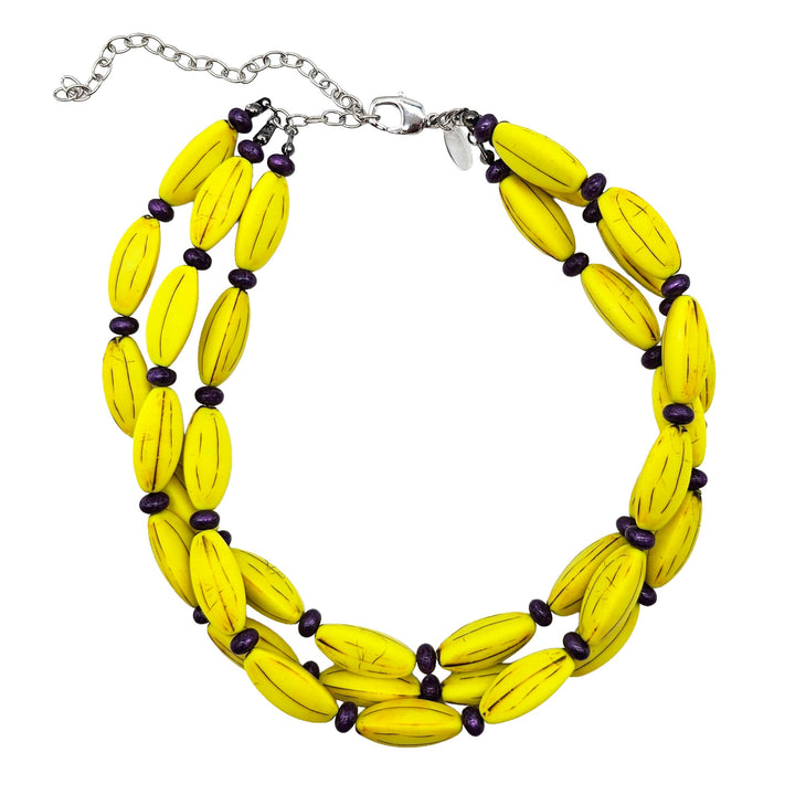 Carved Rhythm Morgan Necklace by Lettie Lovendale (Ships in 2-3 Weeks)