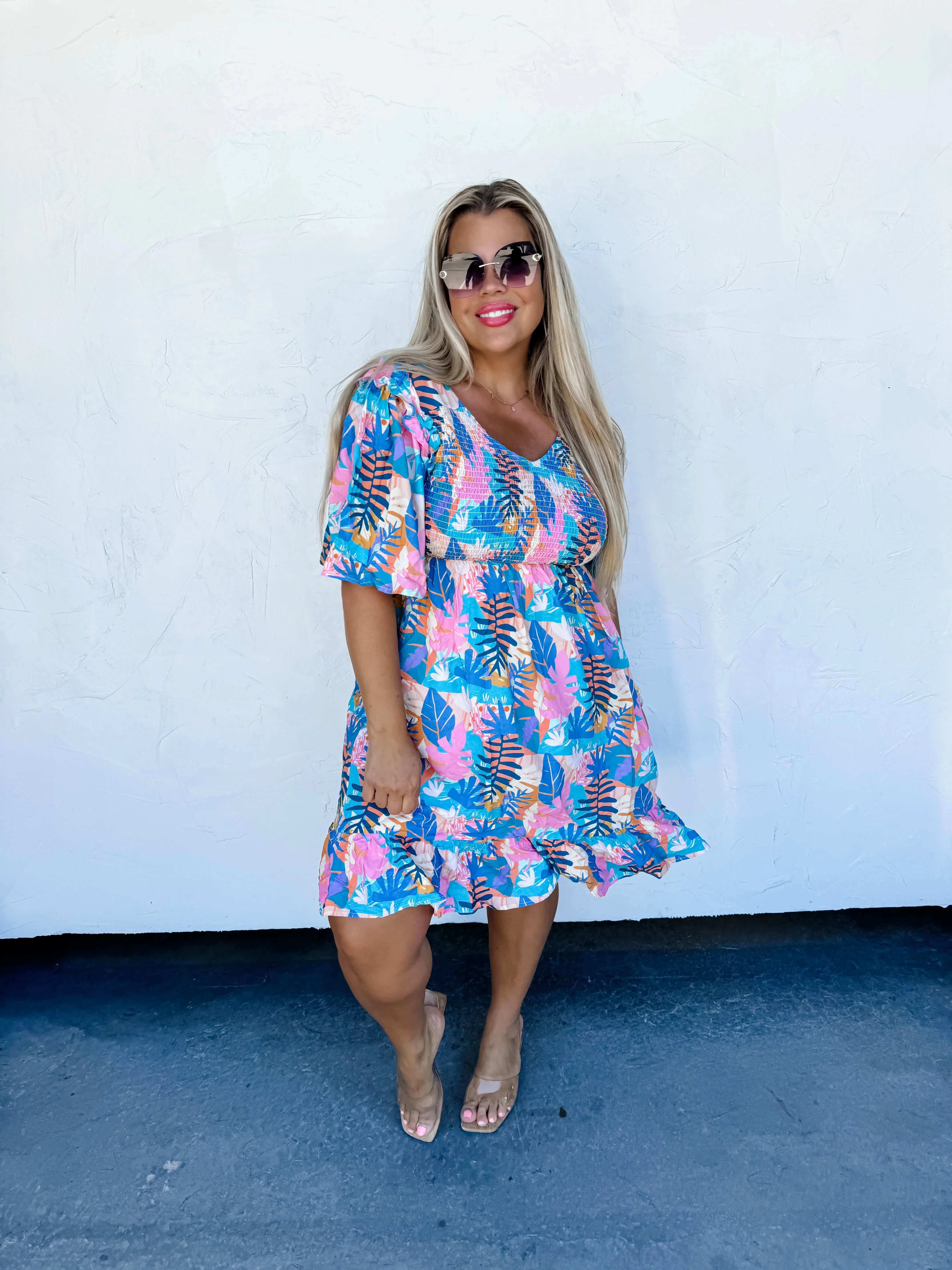 PREORDER: Cabana Floral Dress (Ships Early July)