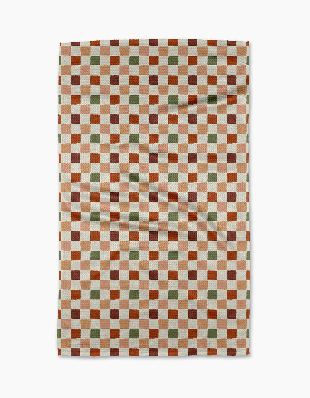 Cozy Check Tea Towel by Geometry